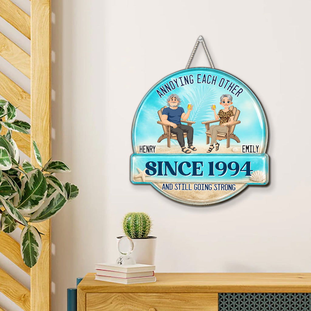 Custom 3D Couple Anniversary Wall Decor Keepsake Gift • Endless Love - Personalized Wood Sign