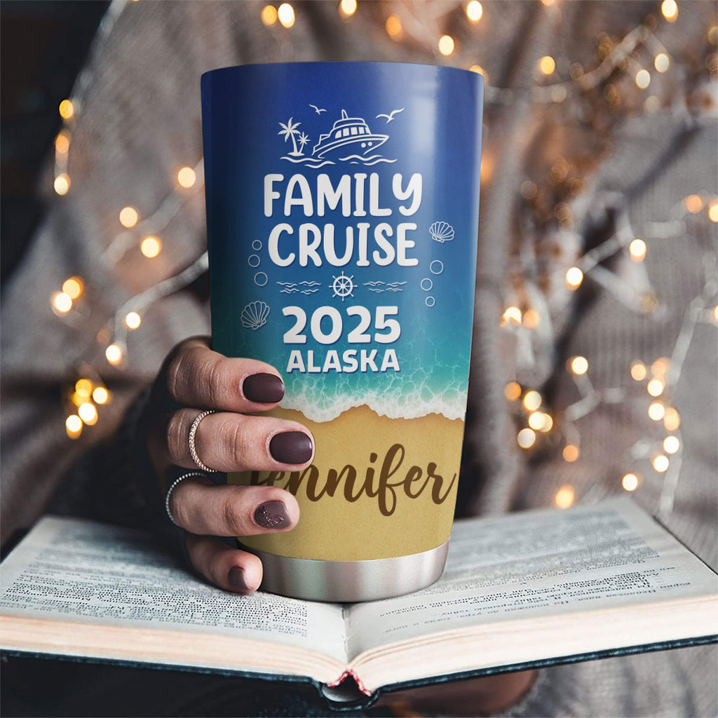 Family Cruise - Personalized Tumbler