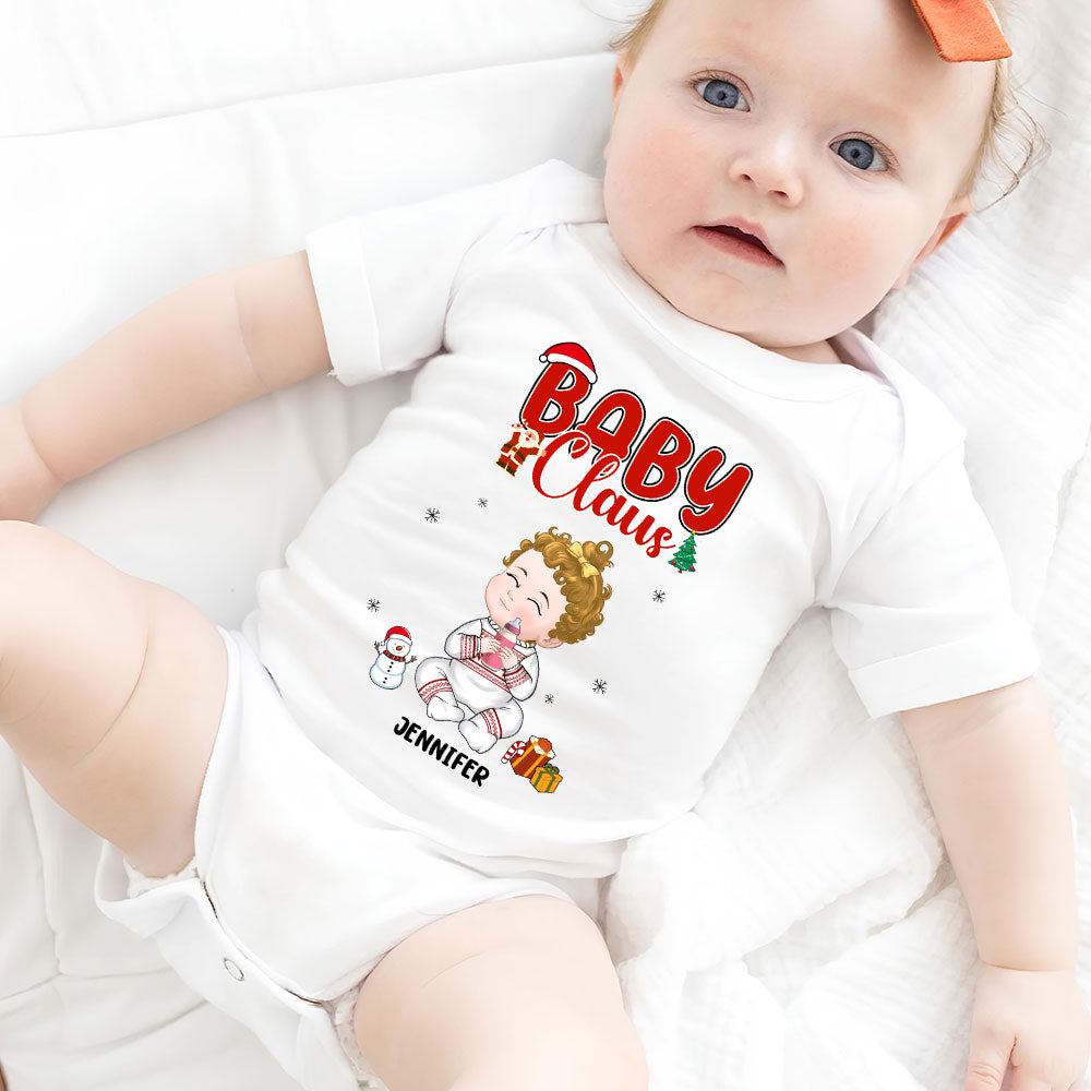 Baby Claus - Personalized Baby Onesie