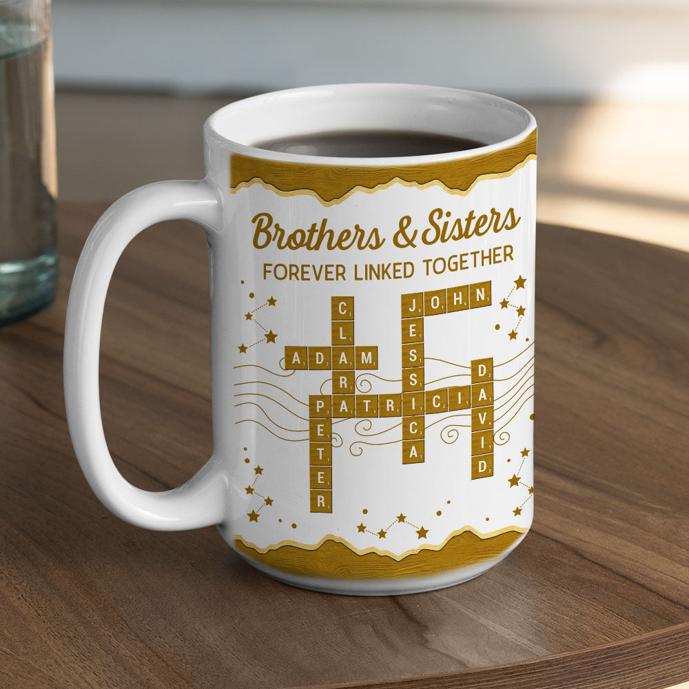 Custom Christmas & Birthday Gift for Brother & Sister • Sibling Bond - Personalized Coffee Mug