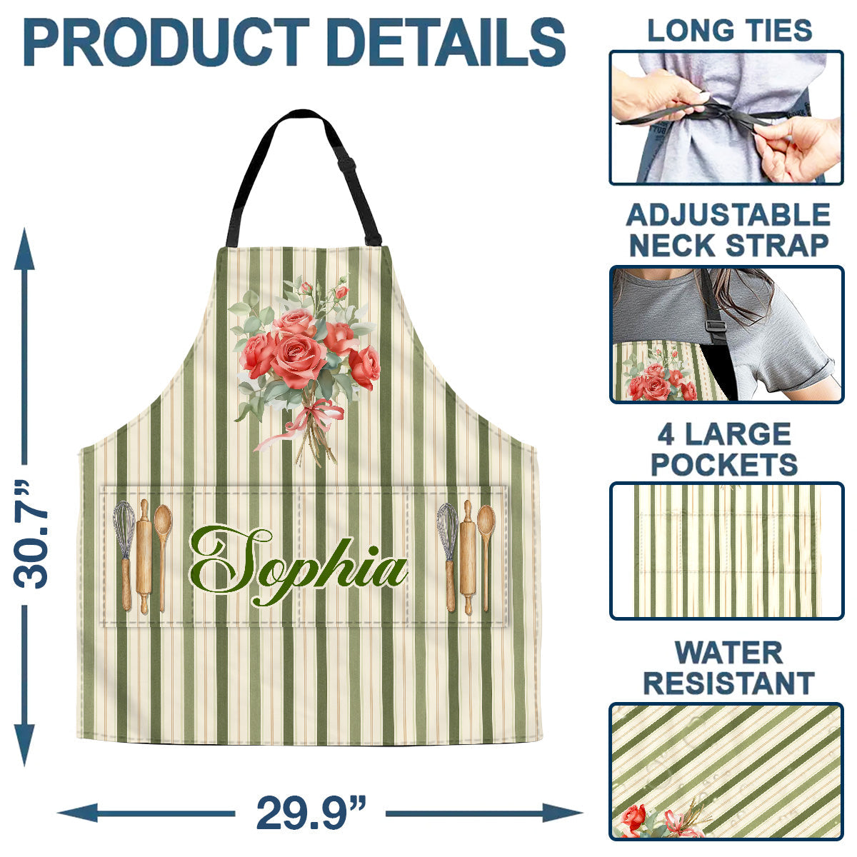 Maison Bloom - Personalized Apron