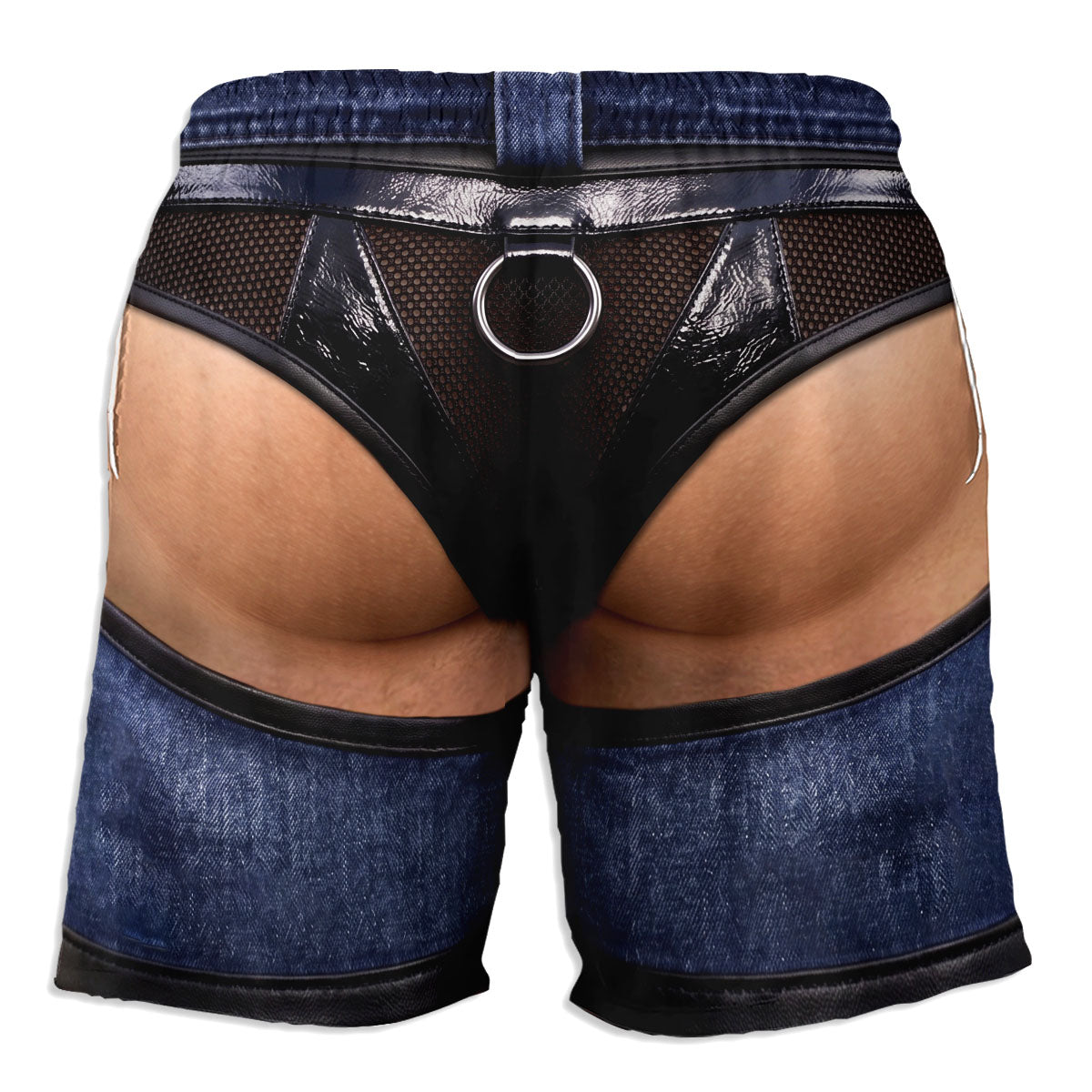 Custom Funny 3D Body Swim Trunks for Men, Birthday Summer Gift • Old But Gold - Personalized Beach Shorts