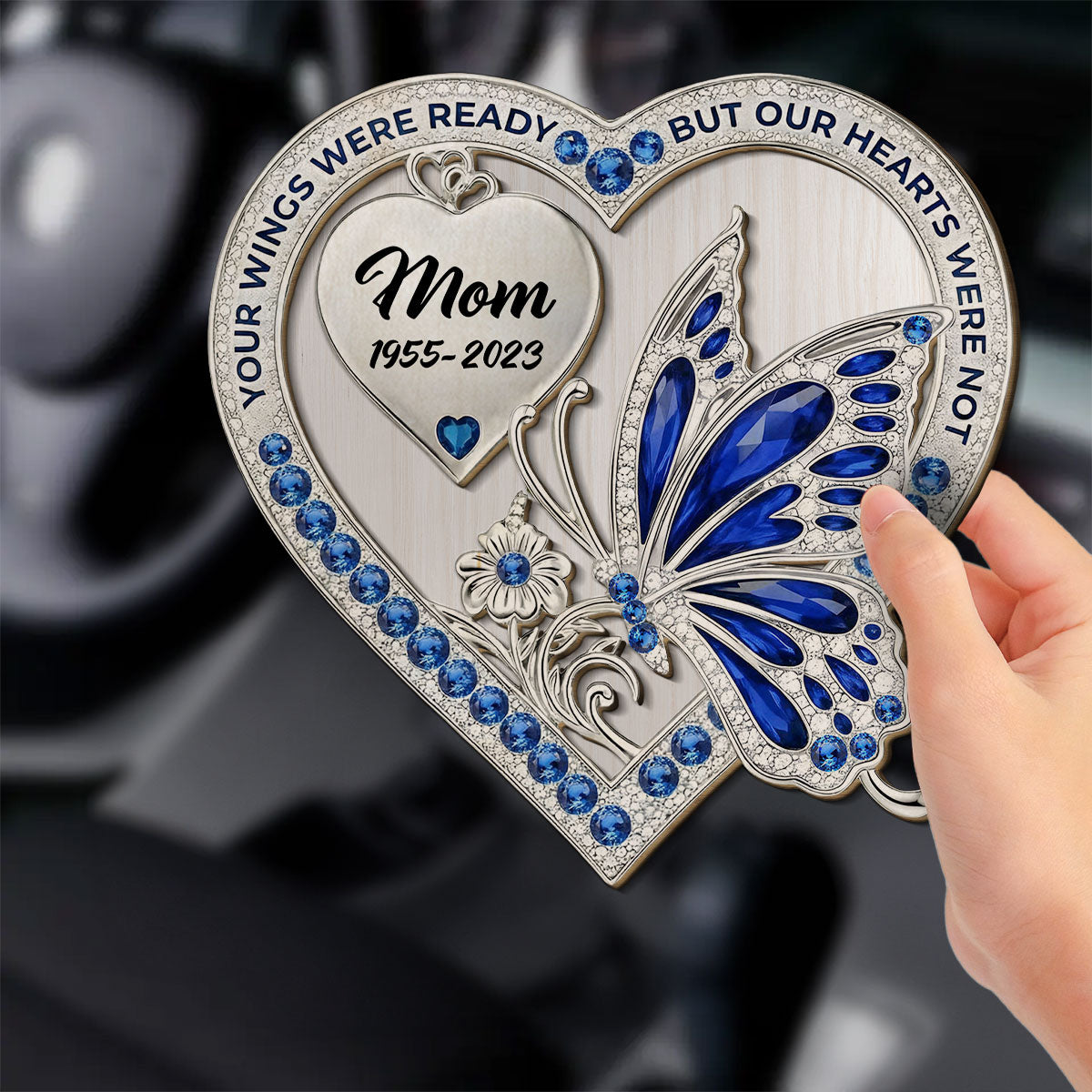 Your Wings - Personalized Car Visor Clip