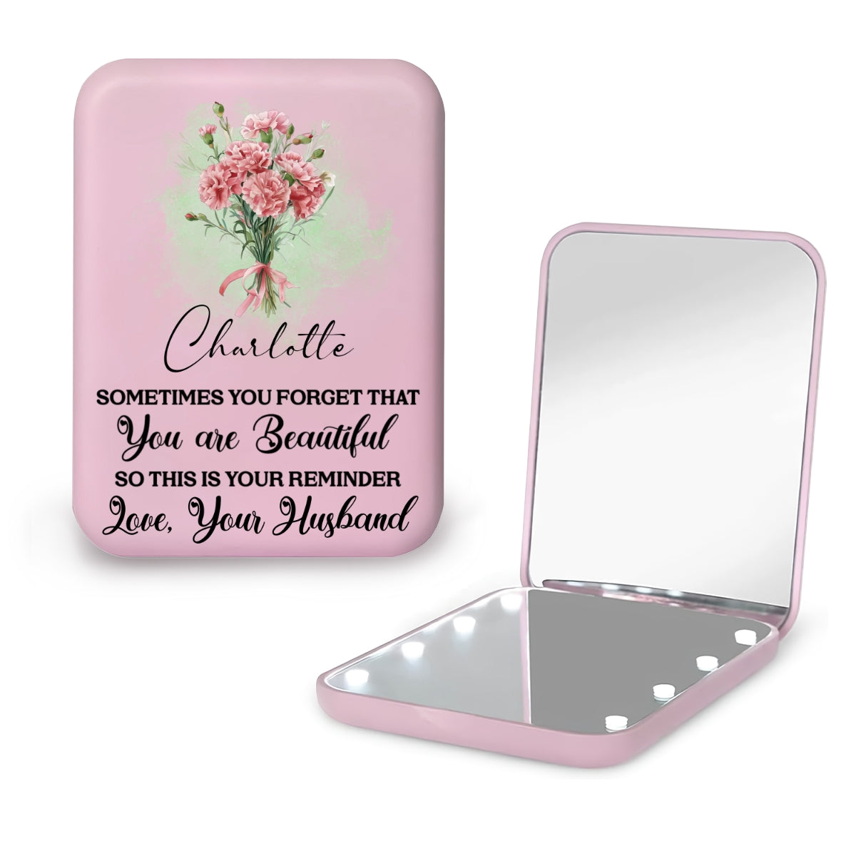 Your Reminder - Personalized LED Pocket Mirror