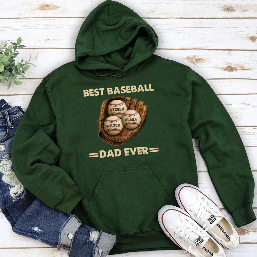 Custom Father's Day, Special Gift for Dad & Grandpa • Baseball Dad - Personalized Shirt