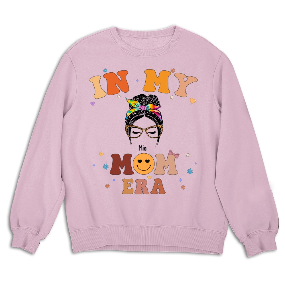 Custom Christmas & Birthday Gift for Mom, Grandma • In My Mom Era - Personalized Shirt