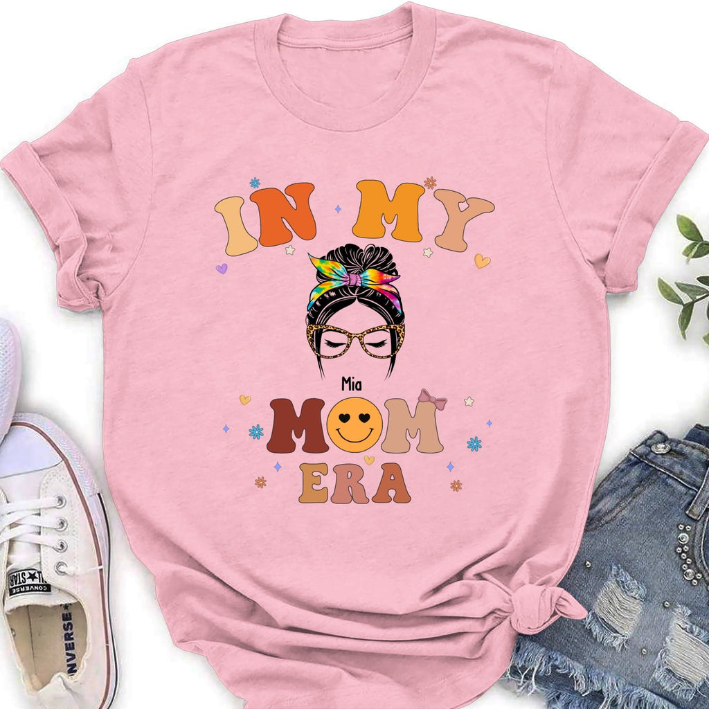 Custom Christmas & Birthday Gift for Mom, Grandma • In My Mom Era - Personalized Shirt