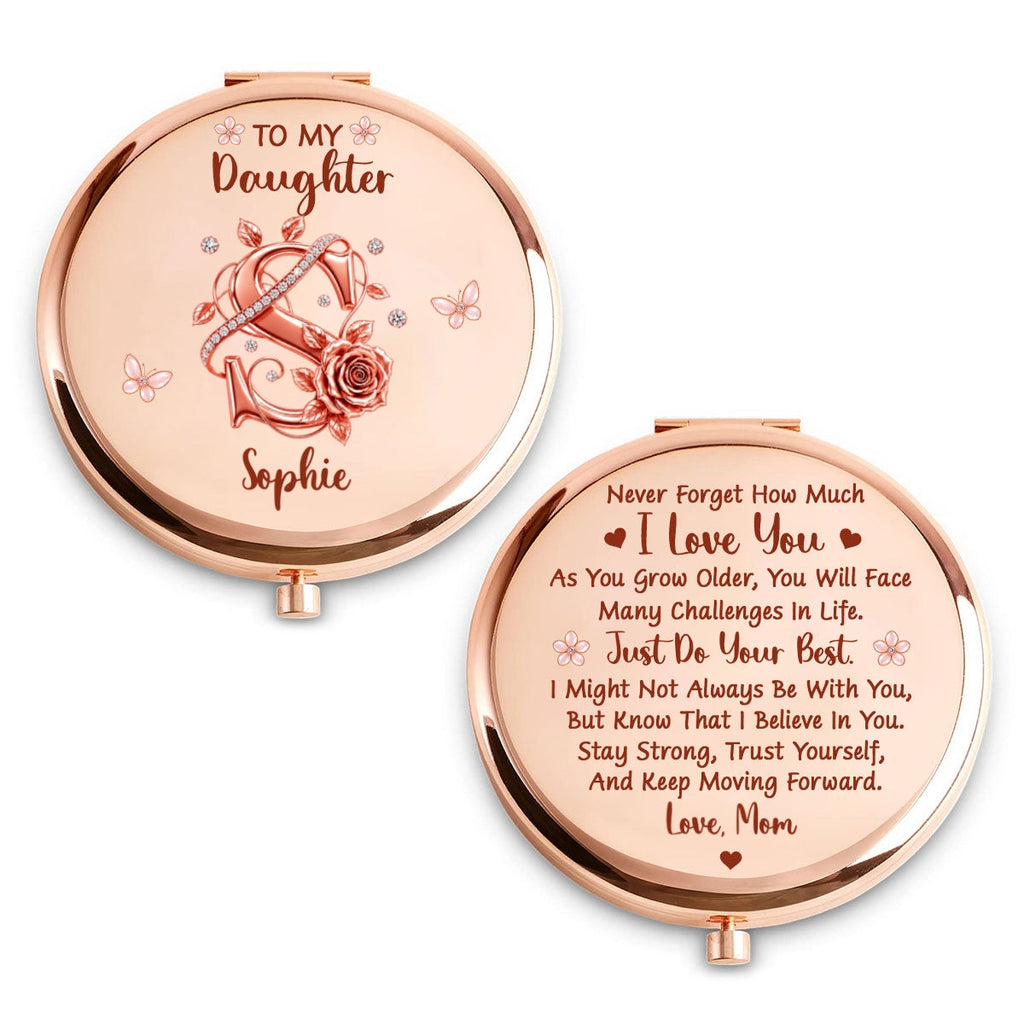 Beautifully Brave - Personalized Compact Mirror