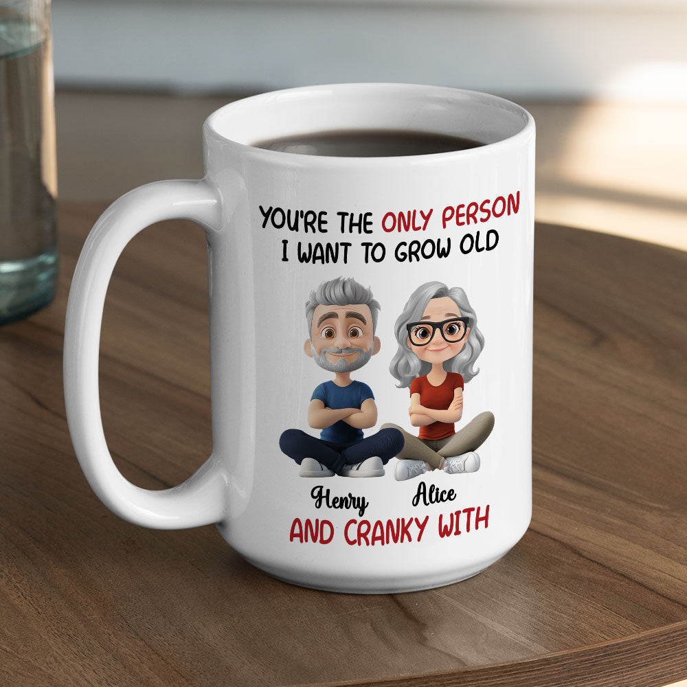 Custom Anniversary Keepsake Gifts For Couple • The Only One - Personalized Coffee Mug