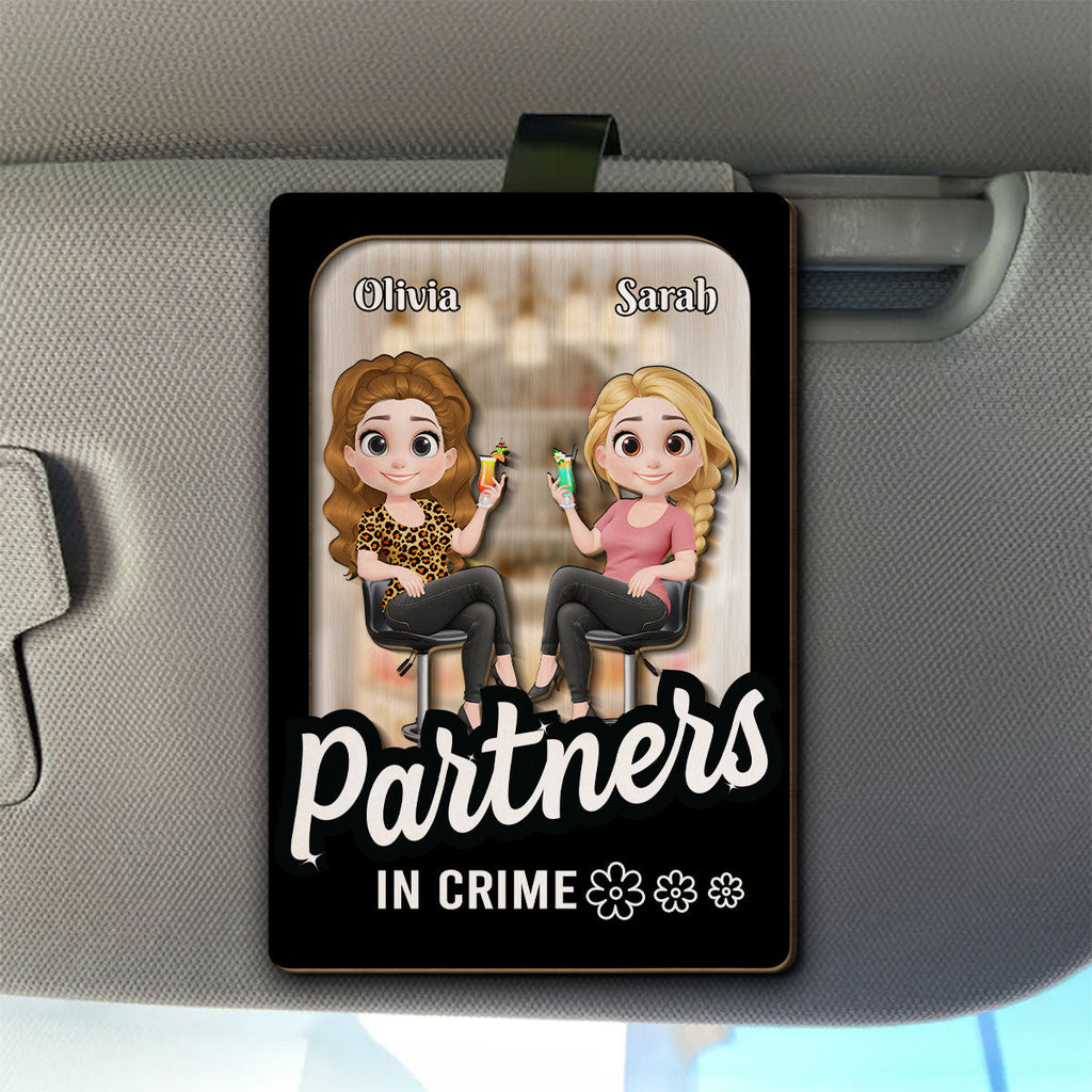 In Our World - Personalized Car Visor Clip