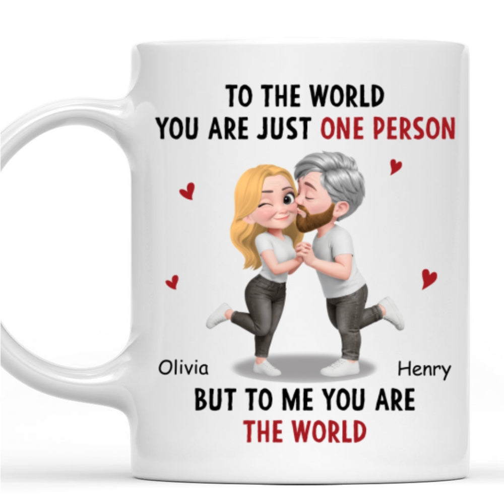 Custom Anniversary Keepsake Gifts For Couple • You Are Everything To Me - Personalized Coffee Mug