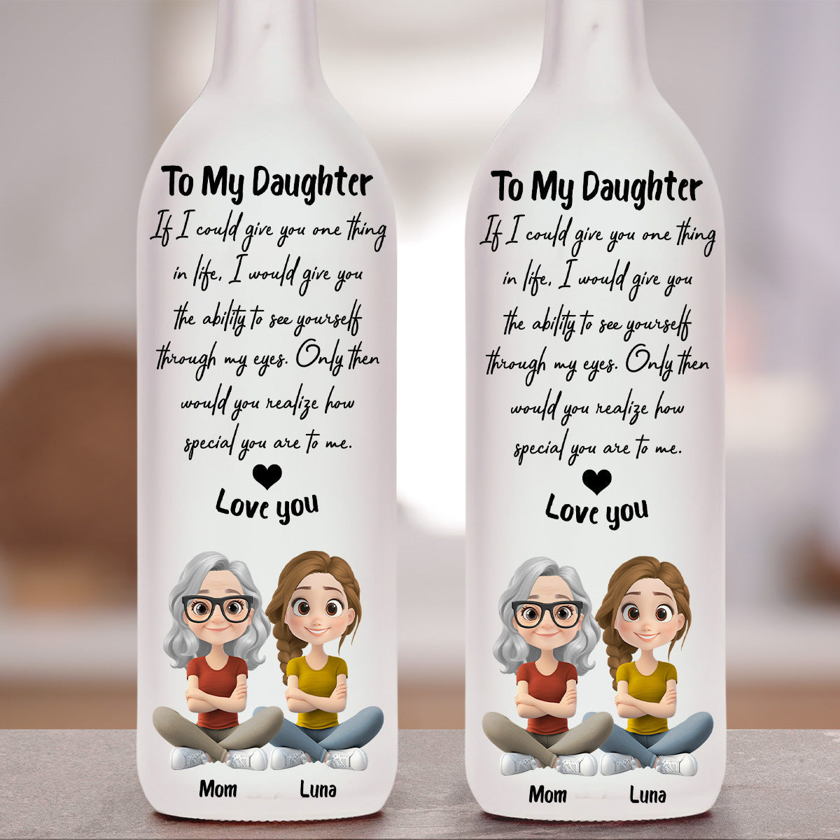How Special You Are - Personalized Bottle Lamp
