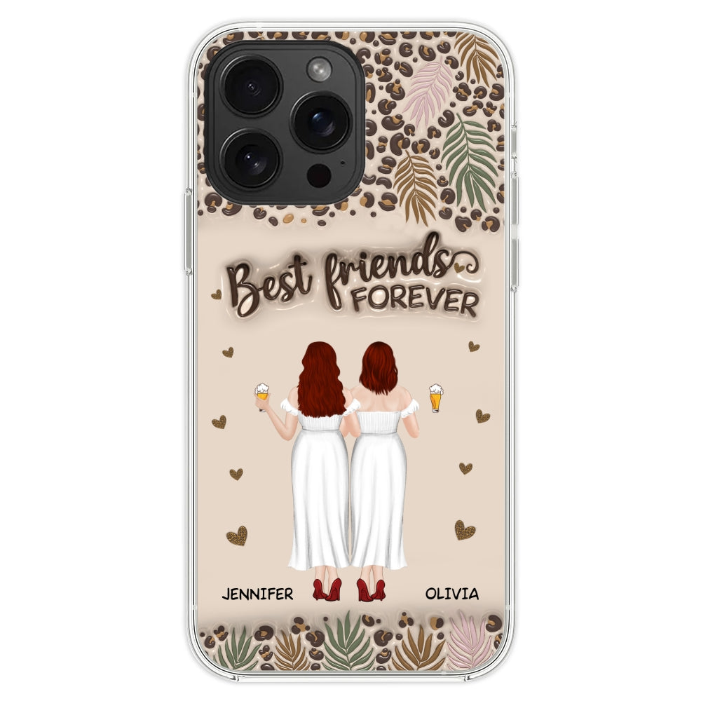Bestie Forever - Personalized 3D Inflated Effect Phone Case