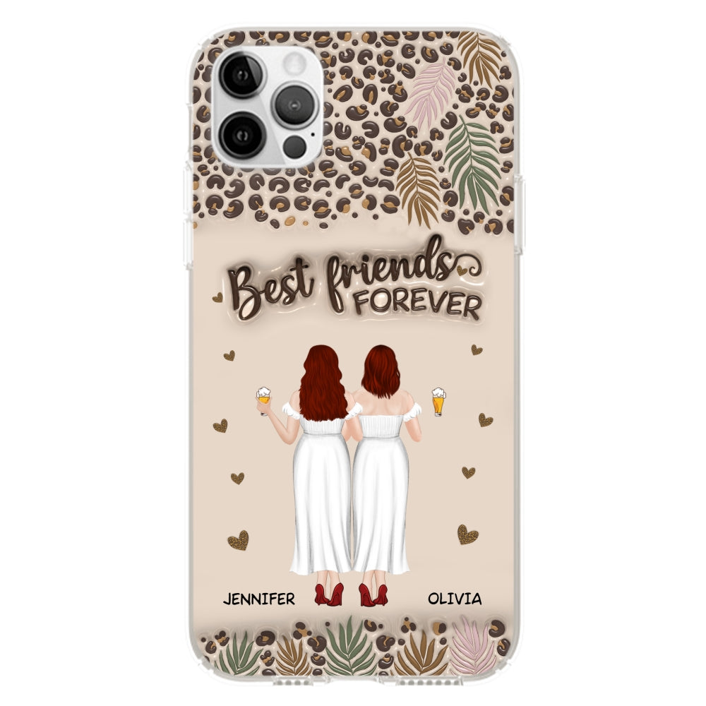 Bestie Forever - Personalized 3D Inflated Effect Phone Case