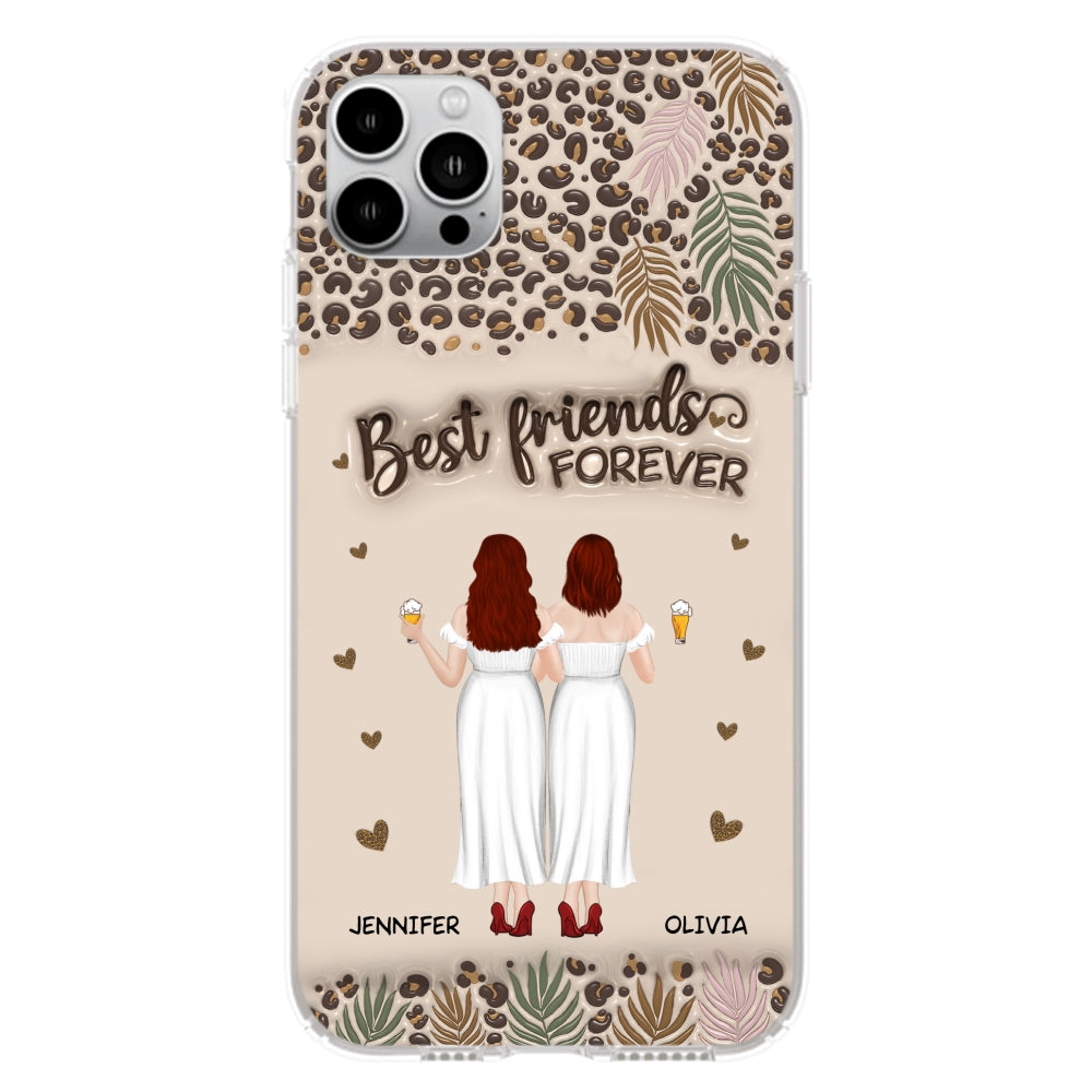 Bestie Forever - Personalized 3D Inflated Effect Phone Case