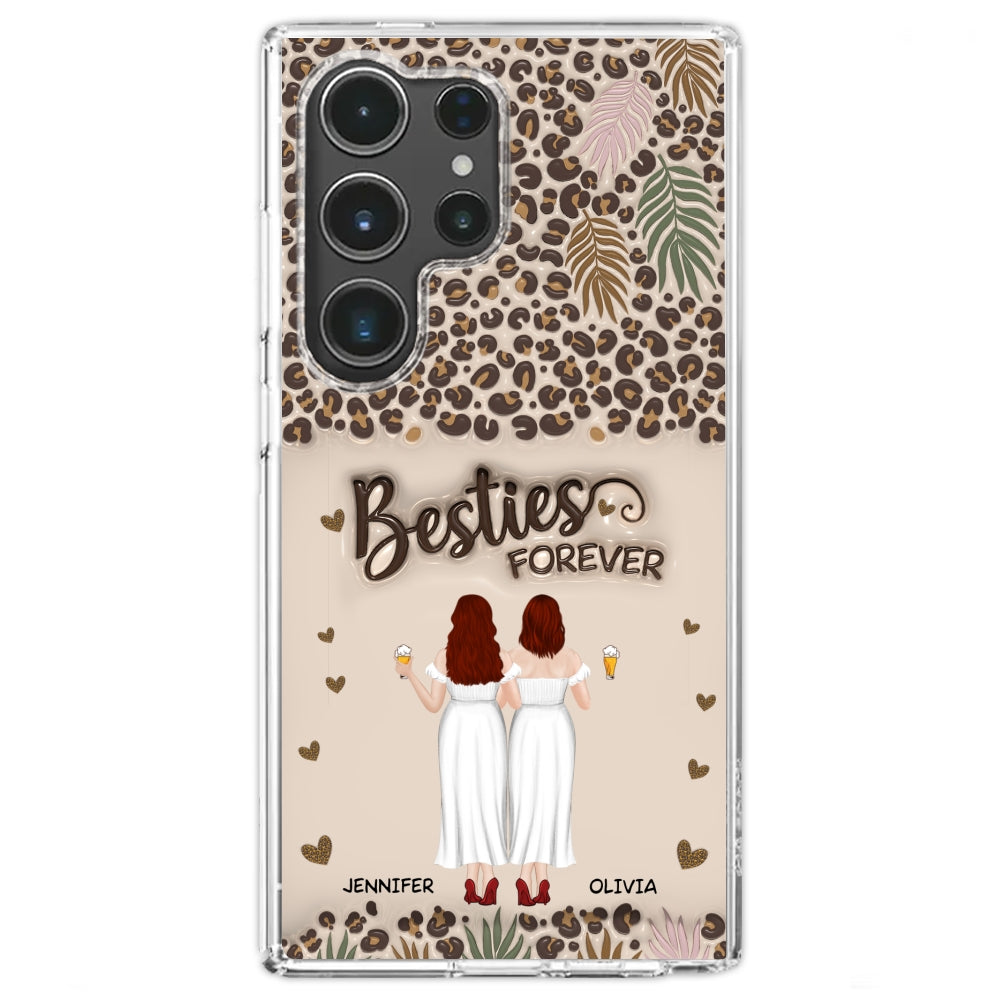 Bestie Forever - Personalized 3D Inflated Effect Phone Case