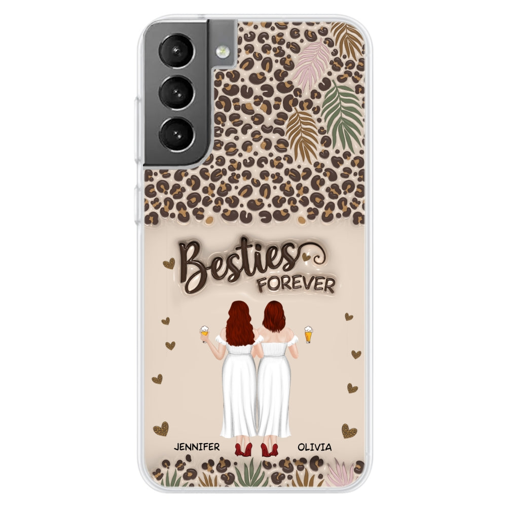 Bestie Forever - Personalized 3D Inflated Effect Phone Case