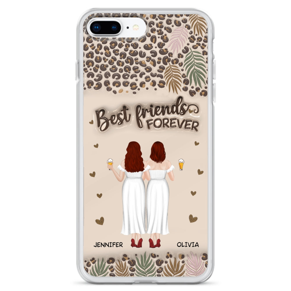 Bestie Forever - Personalized 3D Inflated Effect Phone Case