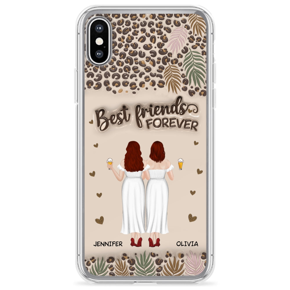 Bestie Forever - Personalized 3D Inflated Effect Phone Case