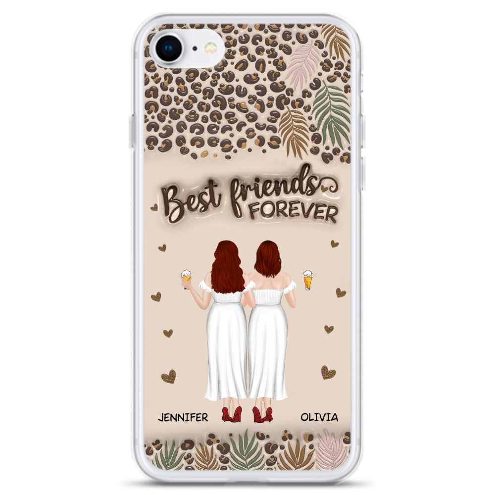 Bestie Forever - Personalized 3D Inflated Effect Phone Case