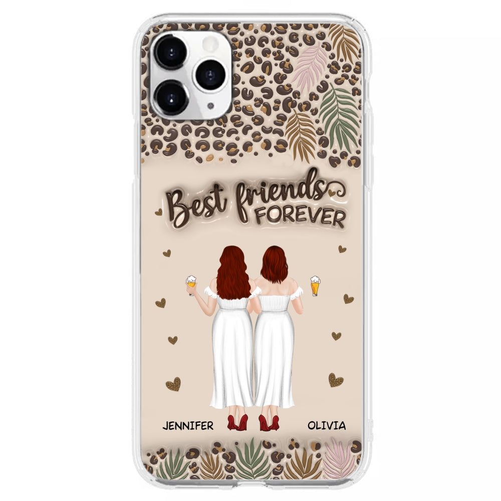 Bestie Forever - Personalized 3D Inflated Effect Phone Case