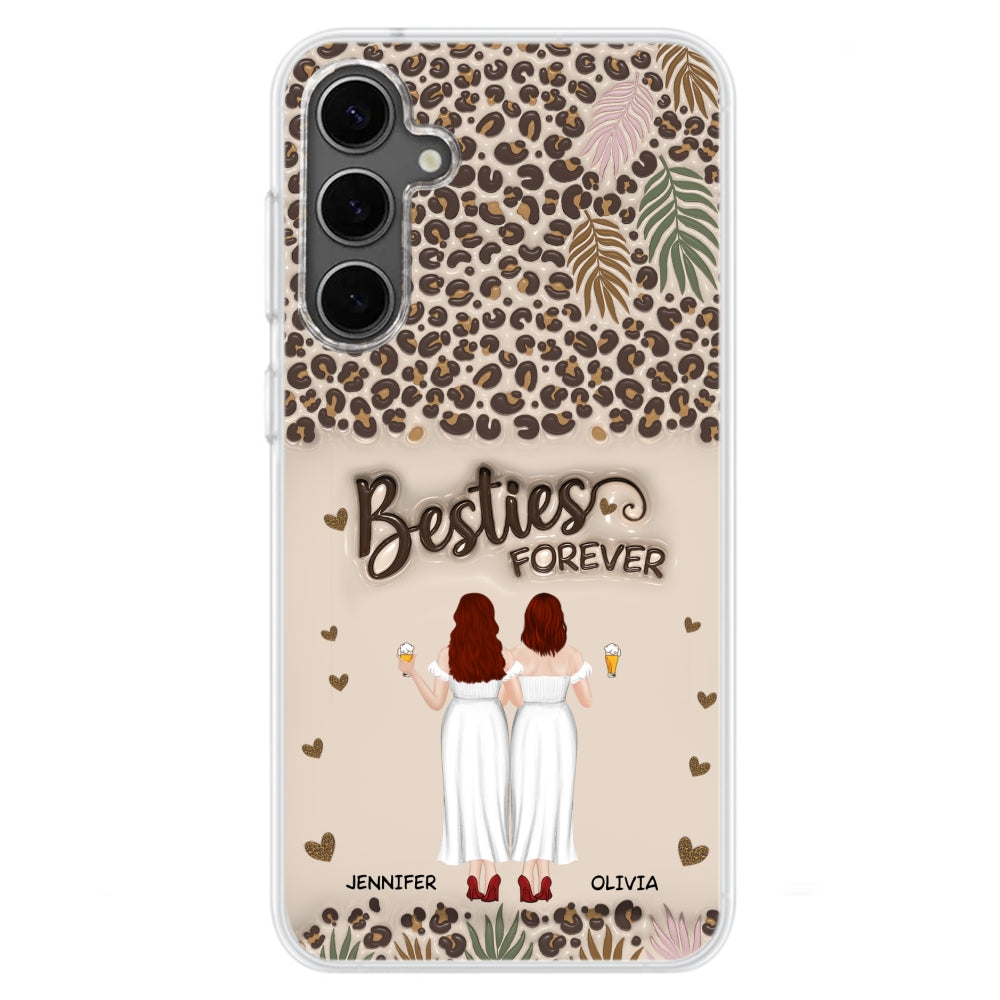 Bestie Forever - Personalized 3D Inflated Effect Phone Case