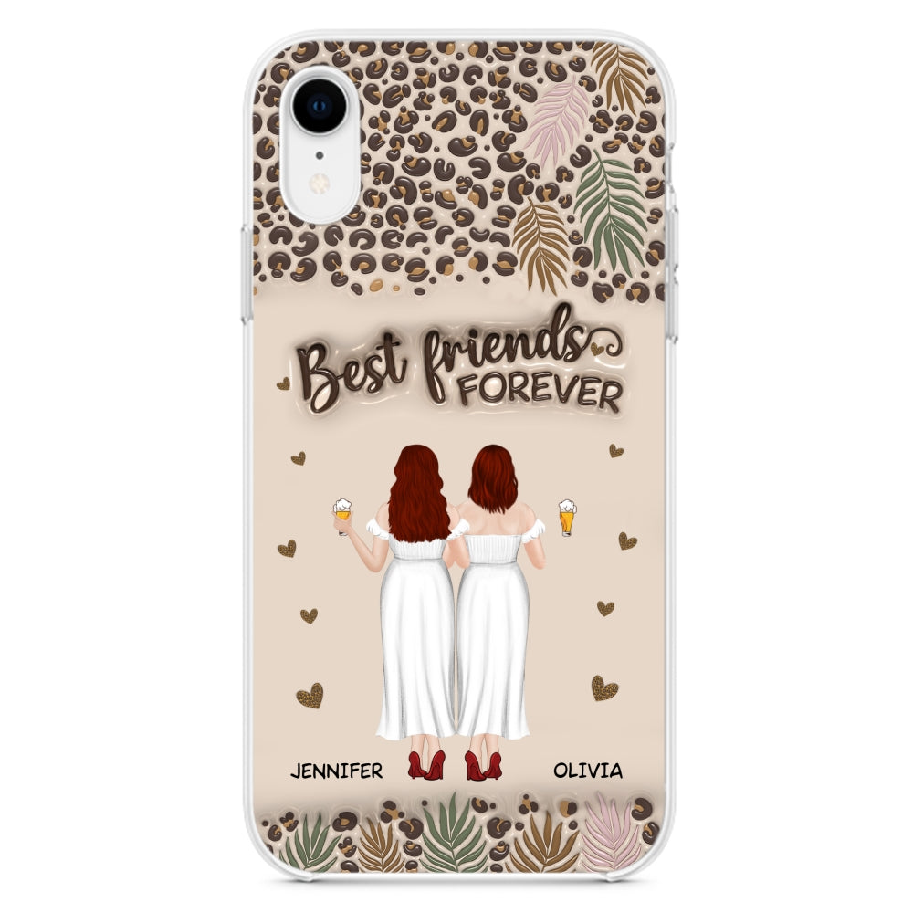 Bestie Forever - Personalized 3D Inflated Effect Phone Case