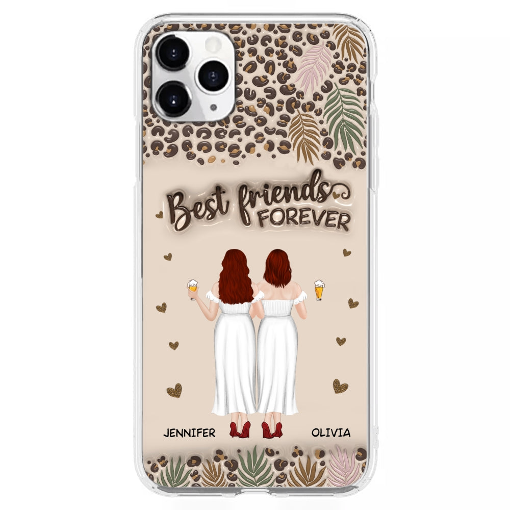 Bestie Forever - Personalized 3D Inflated Effect Phone Case