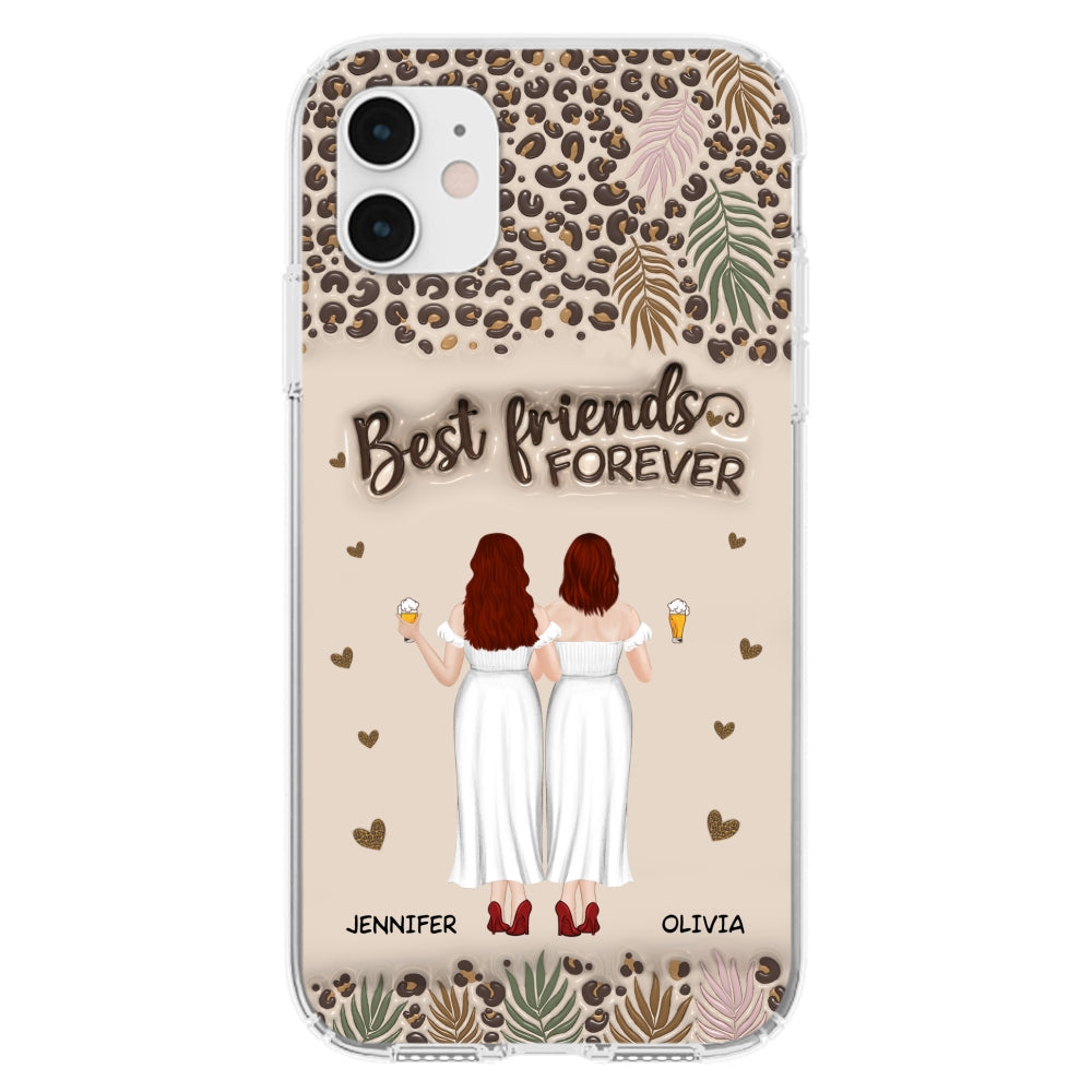 Bestie Forever - Personalized 3D Inflated Effect Phone Case