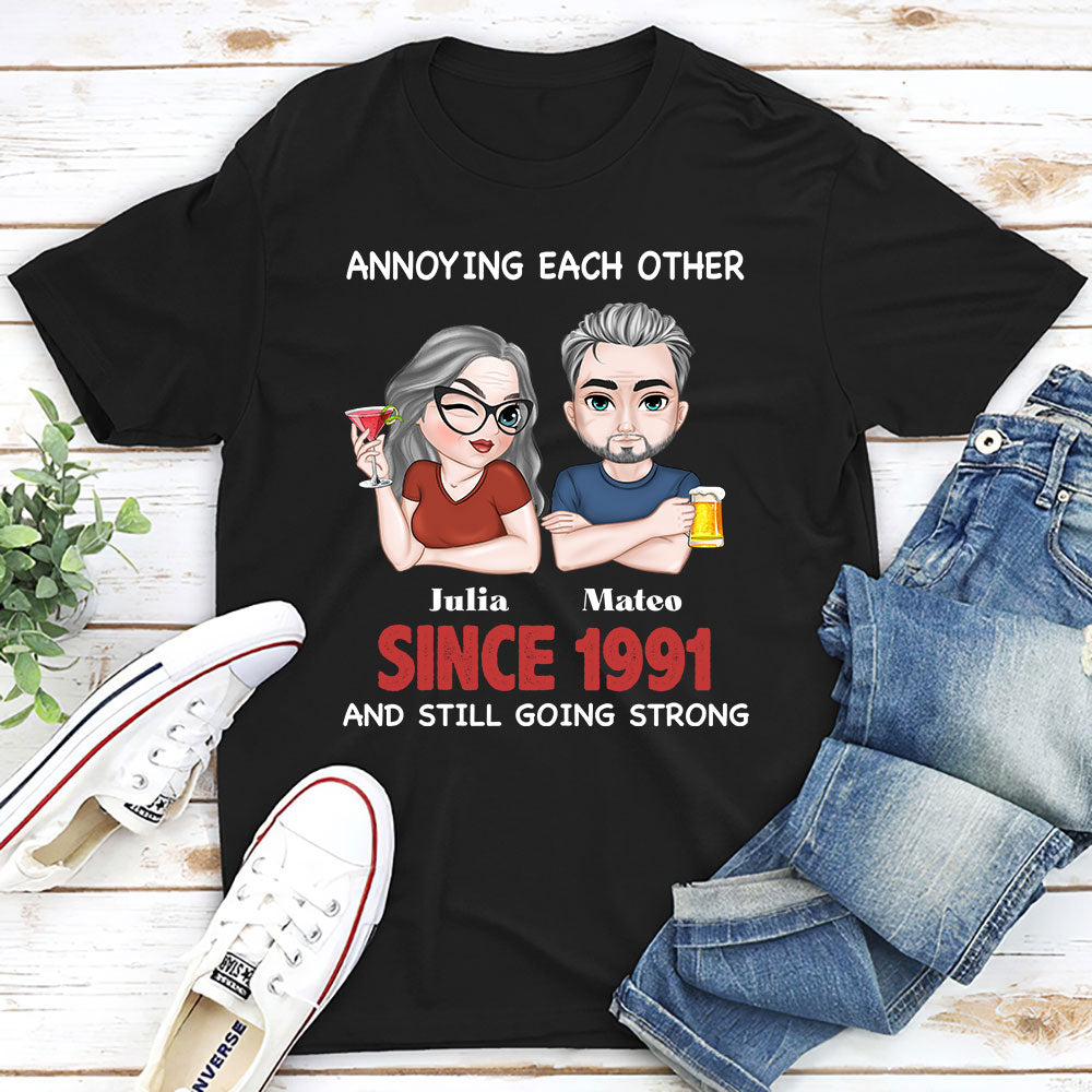Custom Christmas Anniversary Keepsake Gifts For Husband • Loving You - Personalized Shirt