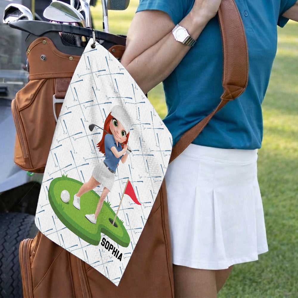 Playful Golf - Personalized Golf Towel