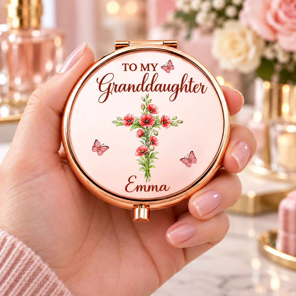 My Joy Forever - Personalized Compact Mirror