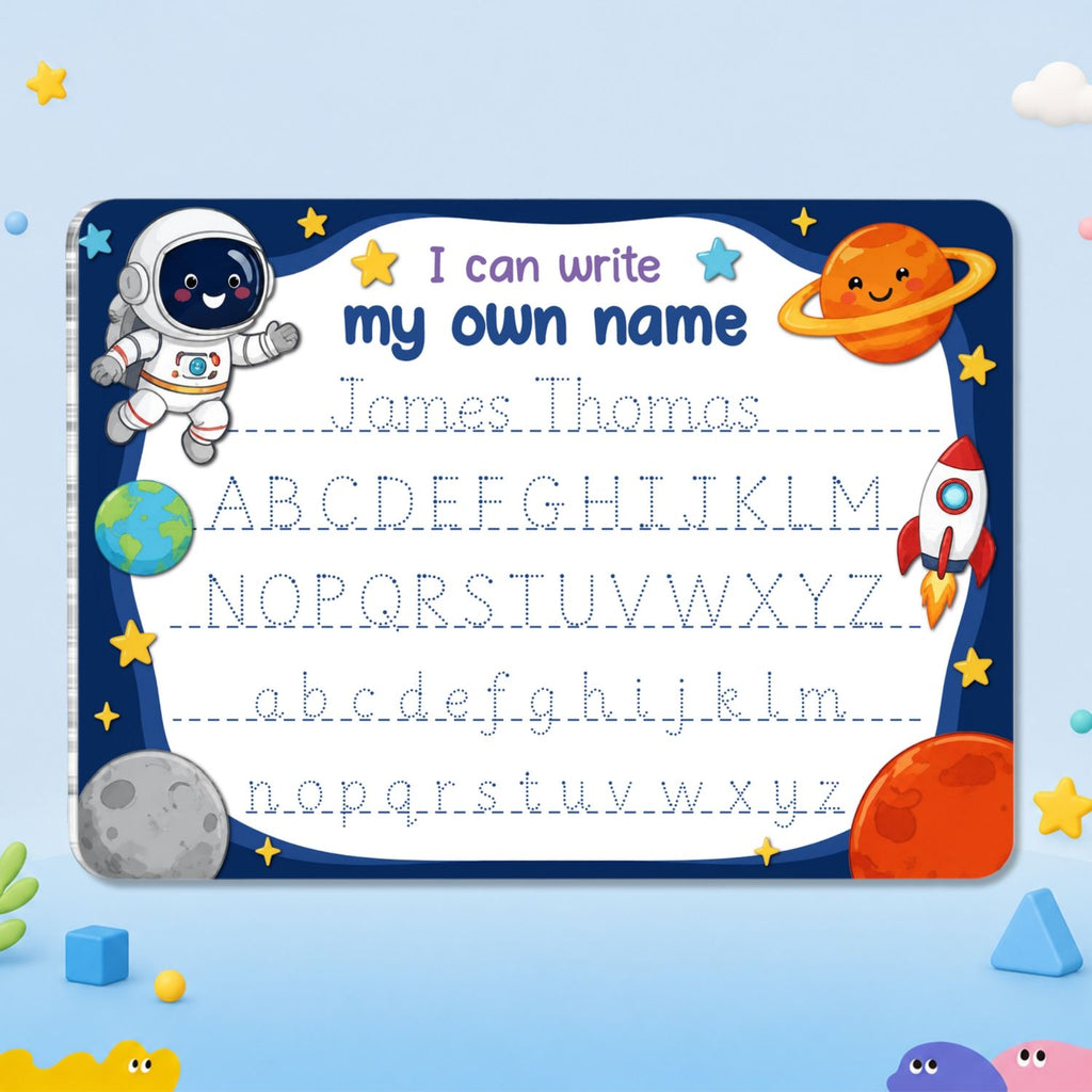 Back To School Ready - Personalized Acrylic Tracing Board