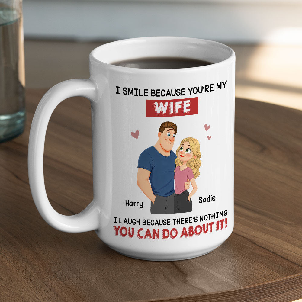Custom Anniversary Keepsake Gifts For Couple • My Husband - Personalized Coffee Mug
