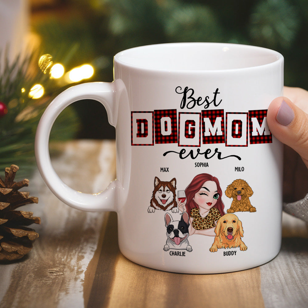 Custom Christmas & Birthday Keepsake Gift • Best Mom Dad Of The Year - Personalized Coffee Mug