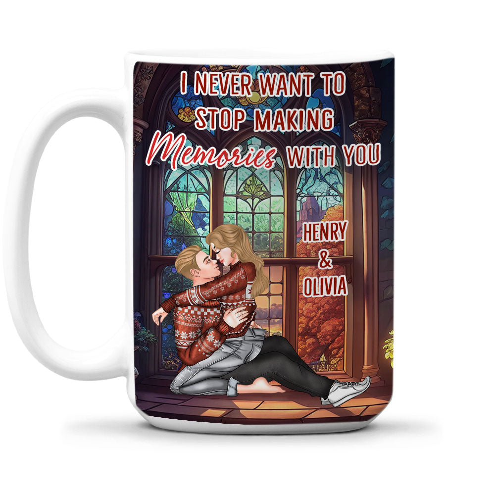 Custom Christmas & Birthday Keepsake Gift • I Love You More With Each Passing Year - Personalized Coffee Mug