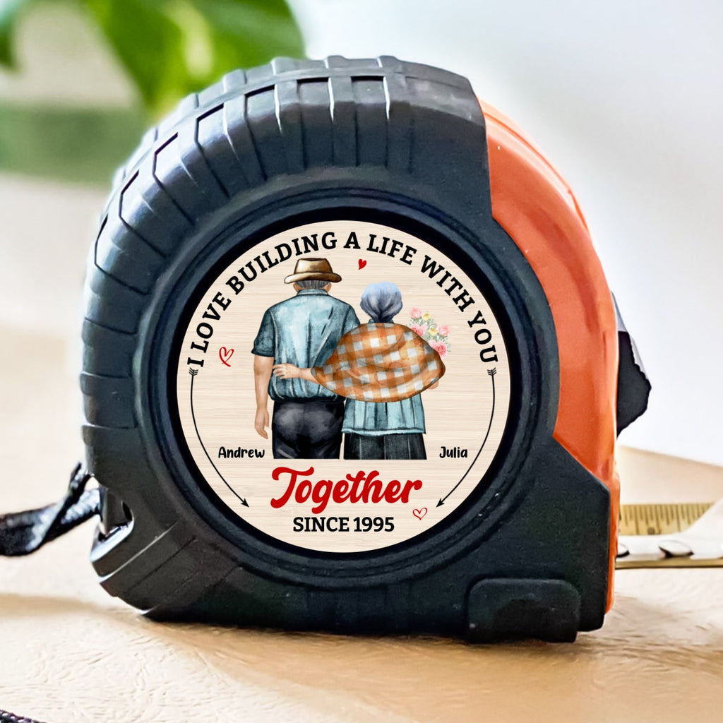 Building A Life - Personalized Tape Measure