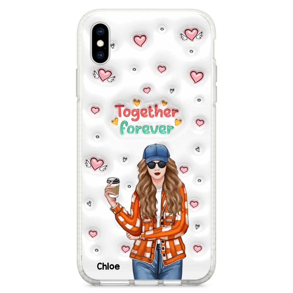 Together Forever - Personalized 3D Inflated Effect Phone Case