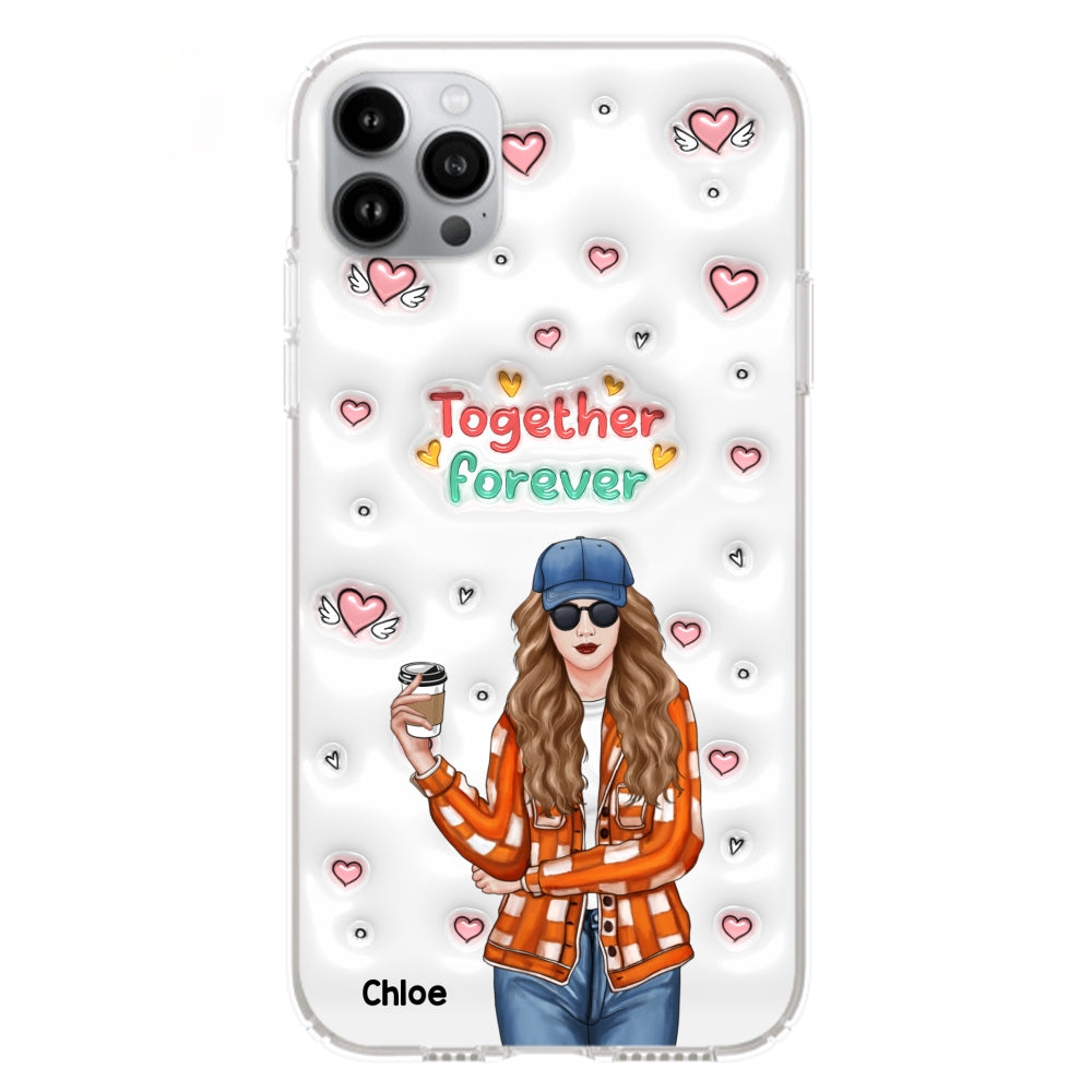 Together Forever - Personalized 3D Inflated Effect Phone Case