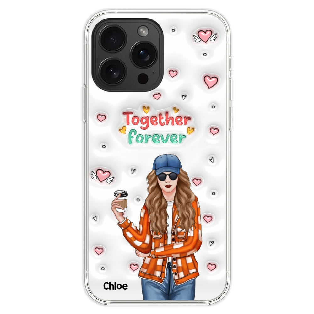 Together Forever - Personalized 3D Inflated Effect Phone Case