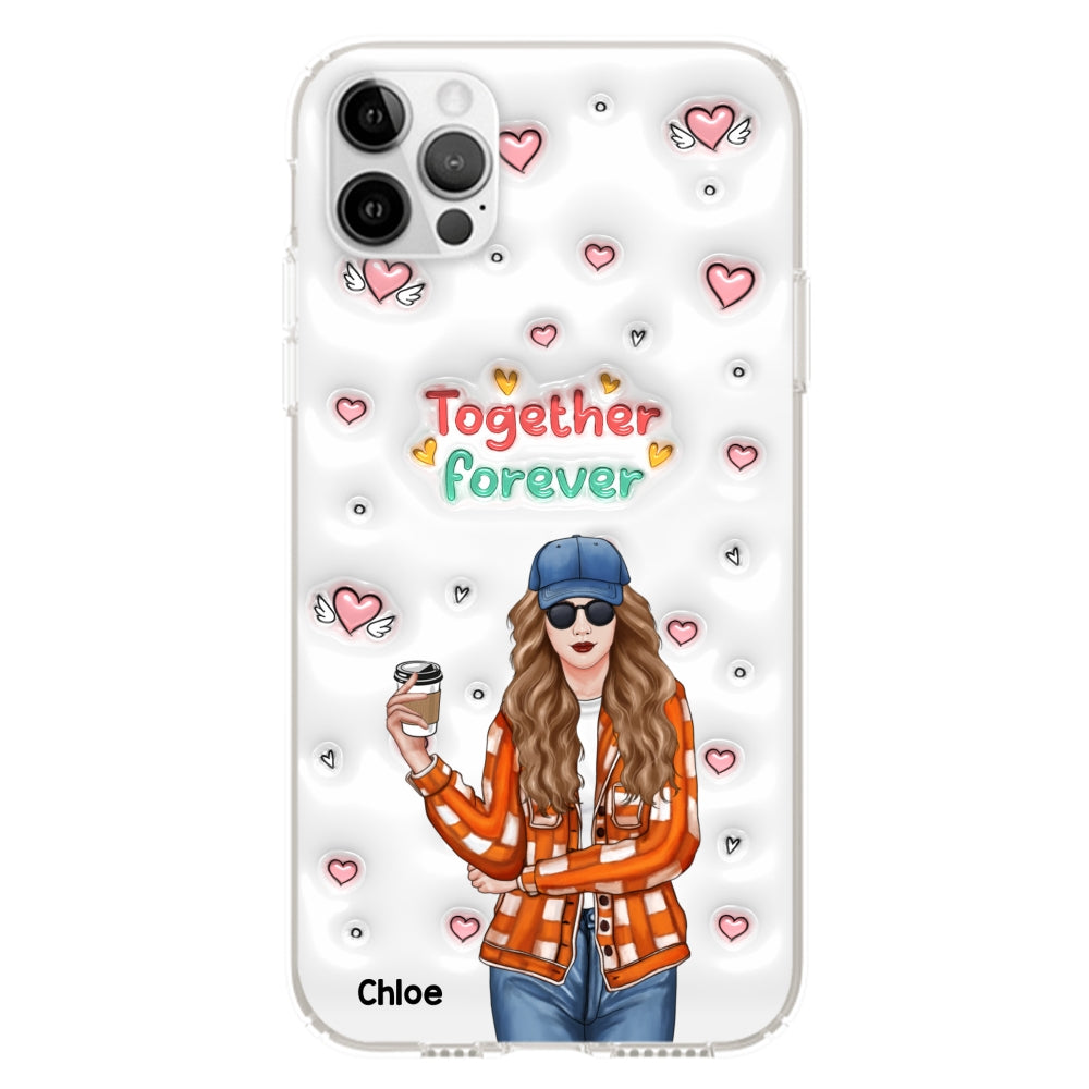 Together Forever - Personalized 3D Inflated Effect Phone Case