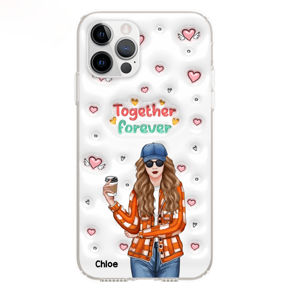Together Forever - Personalized 3D Inflated Effect Phone Case