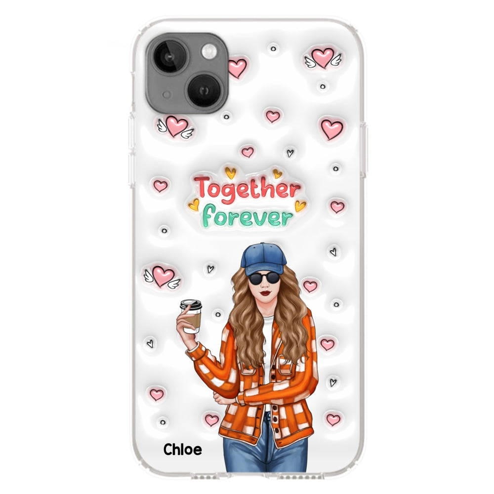 Together Forever - Personalized 3D Inflated Effect Phone Case