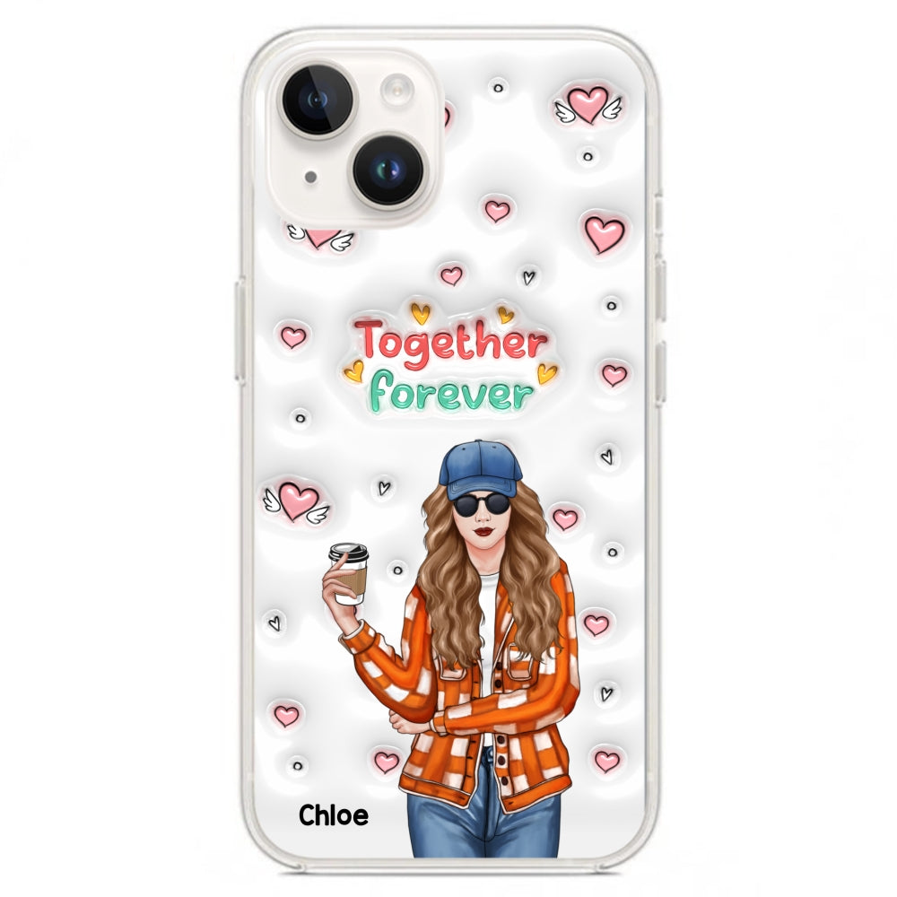Together Forever - Personalized 3D Inflated Effect Phone Case