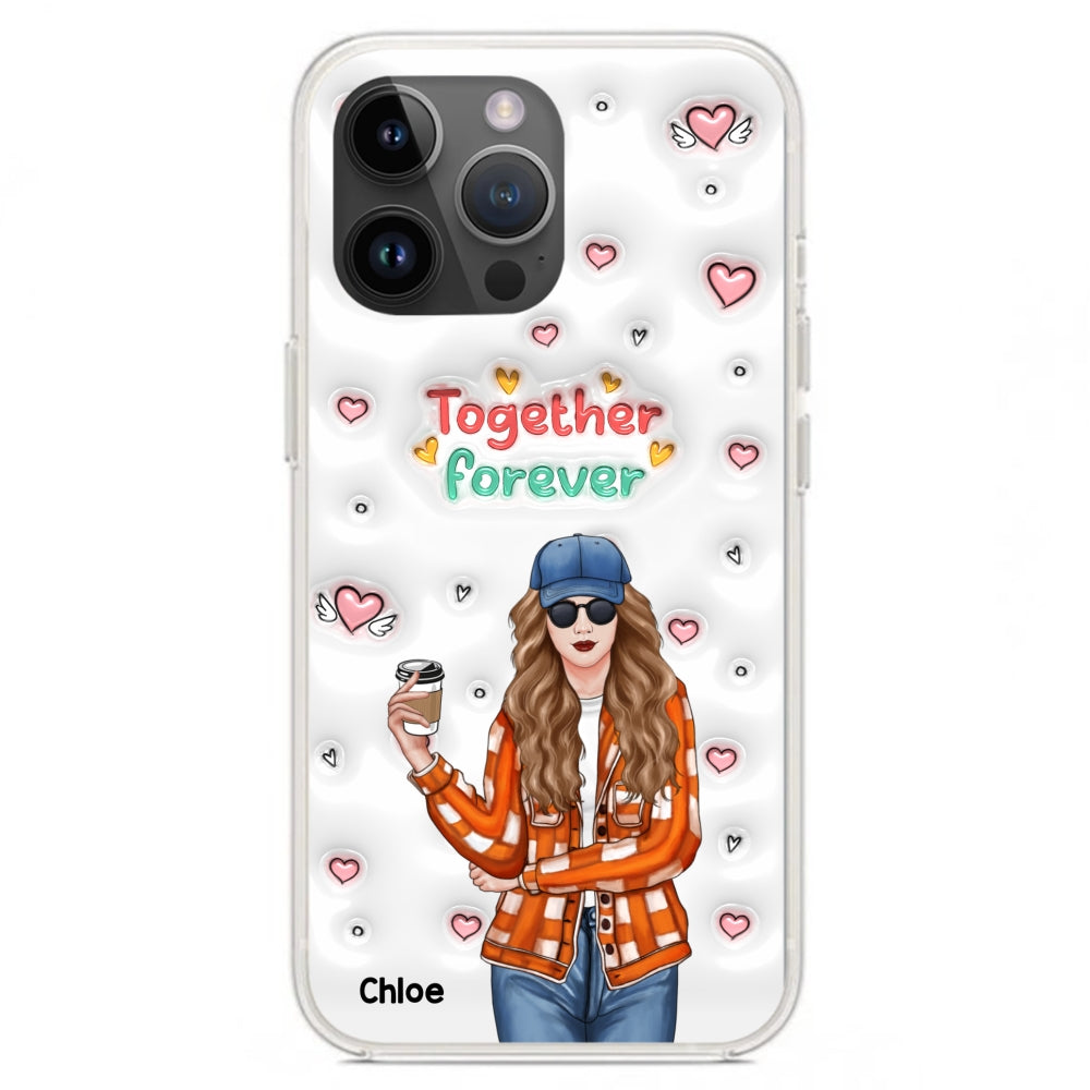 Together Forever - Personalized 3D Inflated Effect Phone Case