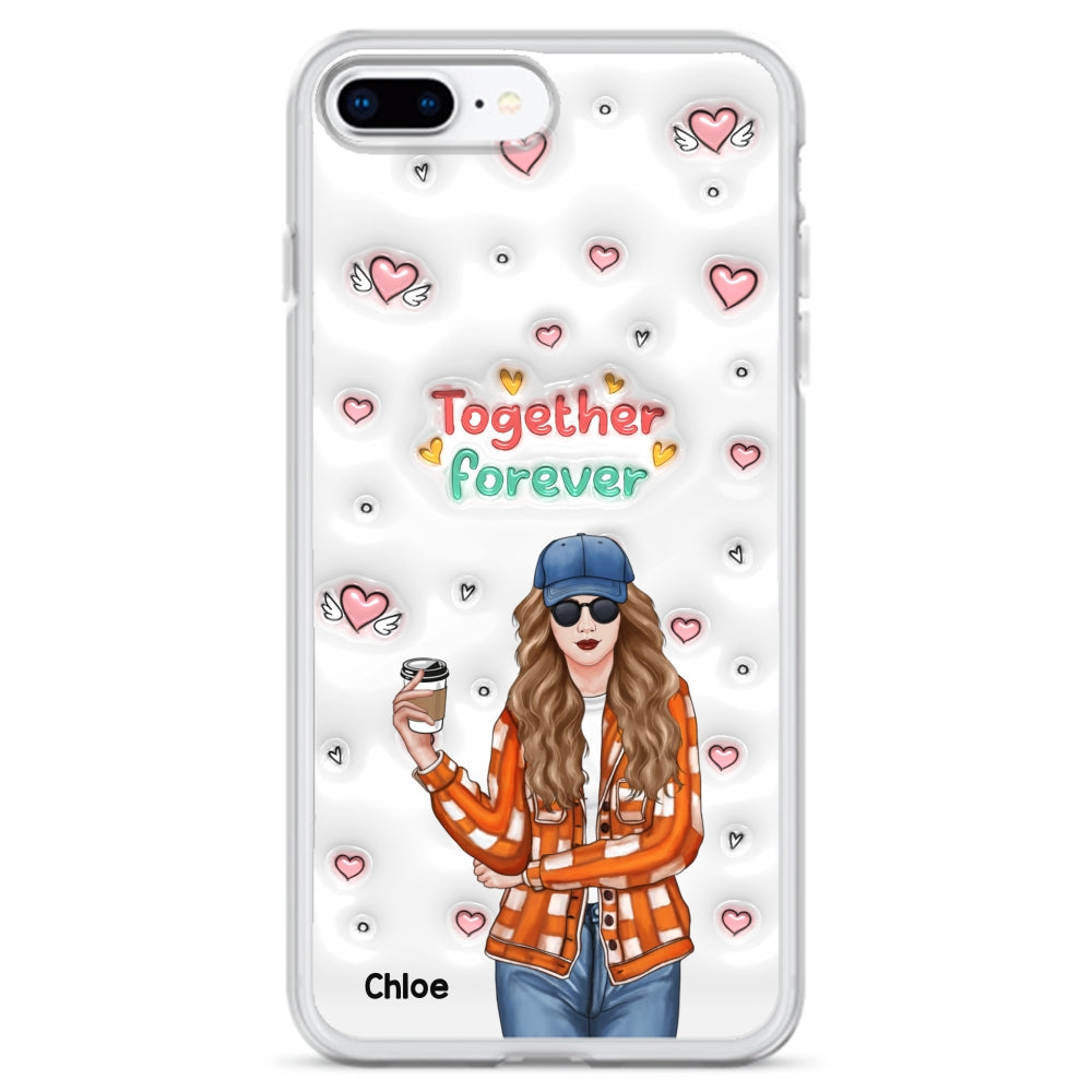 Together Forever - Personalized 3D Inflated Effect Phone Case