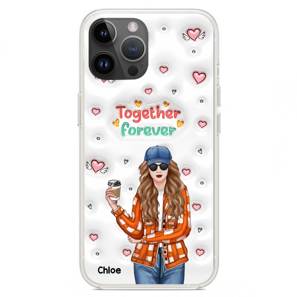 Together Forever - Personalized 3D Inflated Effect Phone Case