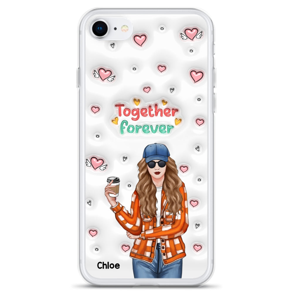 Together Forever - Personalized 3D Inflated Effect Phone Case