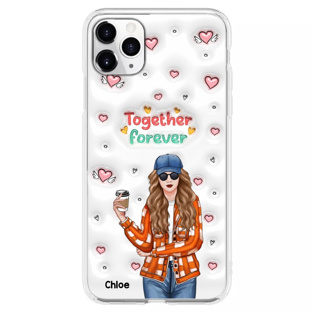 Together Forever - Personalized 3D Inflated Effect Phone Case