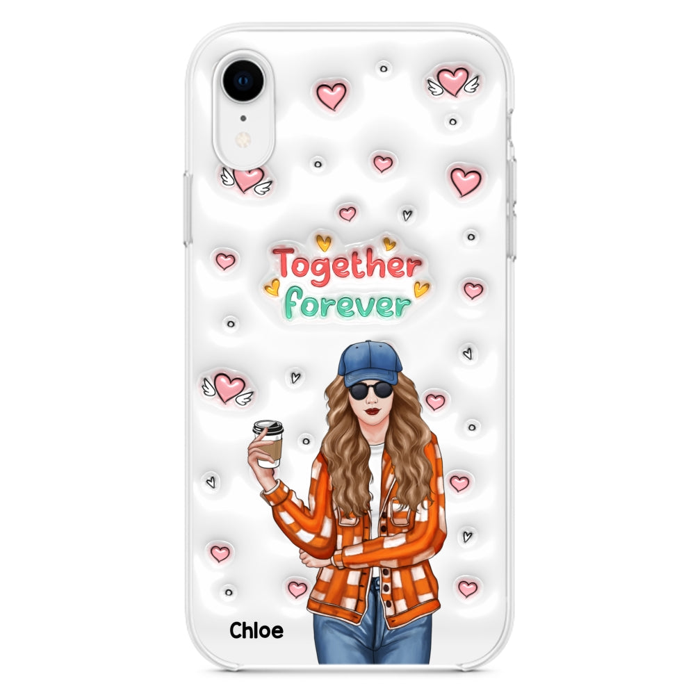 Together Forever - Personalized 3D Inflated Effect Phone Case